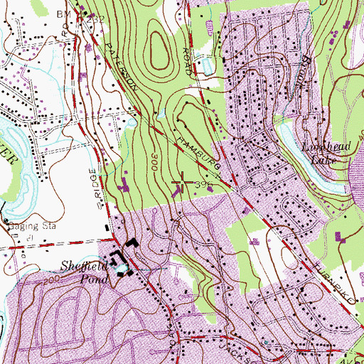 Topographic Map of Our Lady of Consolation Church, NJ