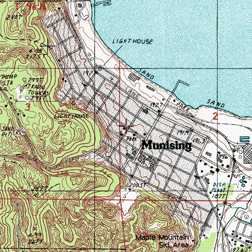 Topographic Map of Lobb House Historical Marker (historical), MI