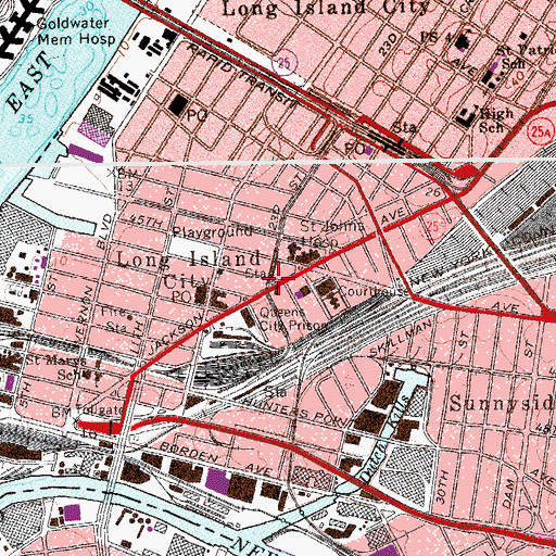 Topographic Map of Albert E Short Triangle, NY