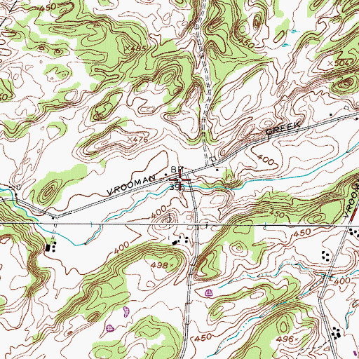 Topographic Map of School Number 19 (historical), NY