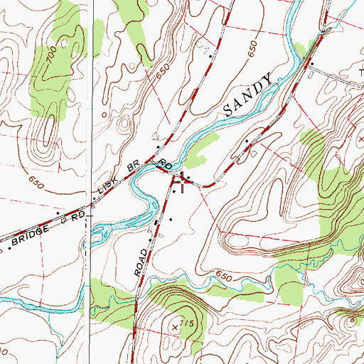 Topographic Map of School Number 4 (historical), NY