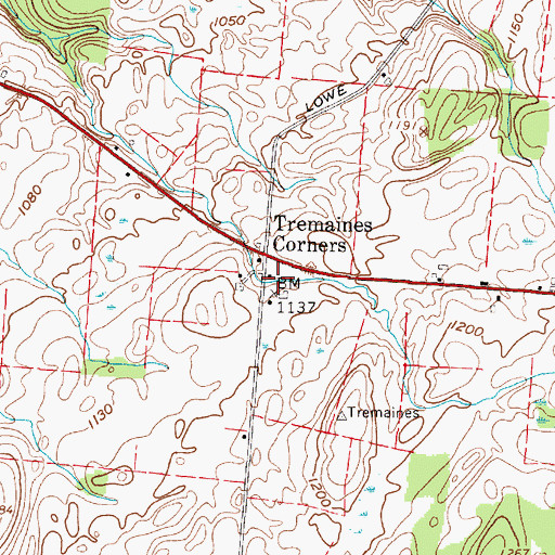Topographic Map of School Number 10 (historical), NY