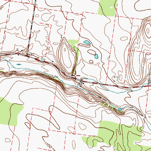 Topographic Map of School Number 5 (historical), NY
