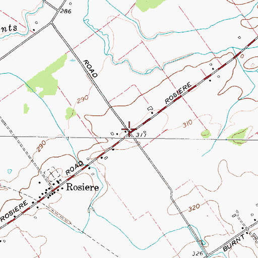 Topographic Map of School Number 3 (historical), NY