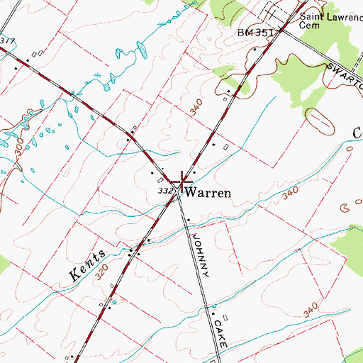 Topographic Map of School Number 6 (historical), NY