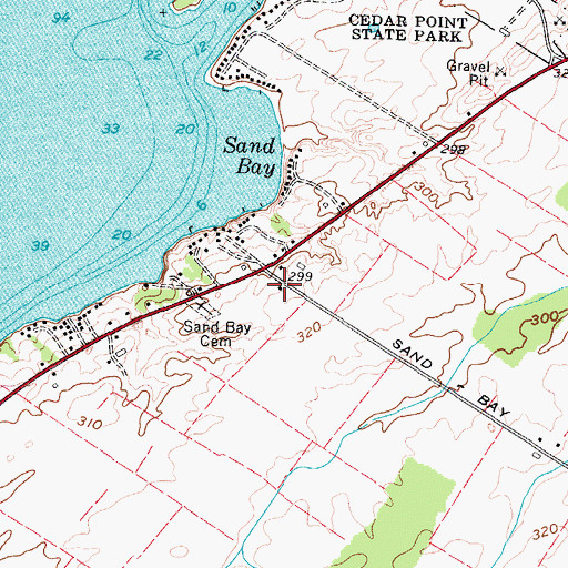 Topographic Map of School Number 14 (historical), NY