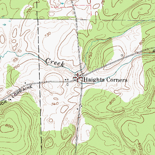 Topographic Map of School Number 10 (historical), NY