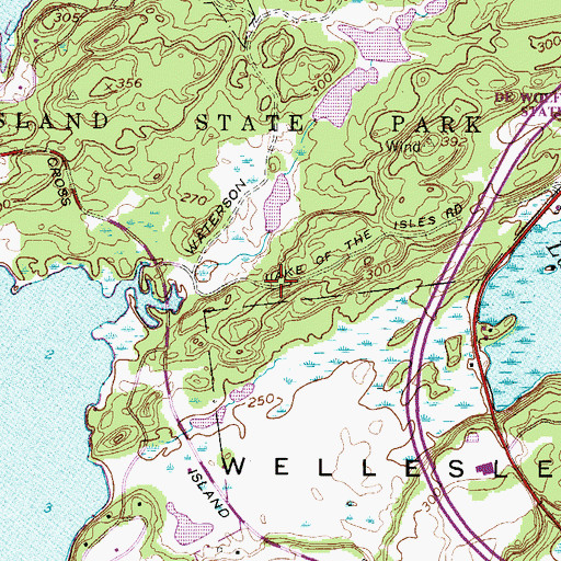 Topographic Map of School Number 8 (historical), NY