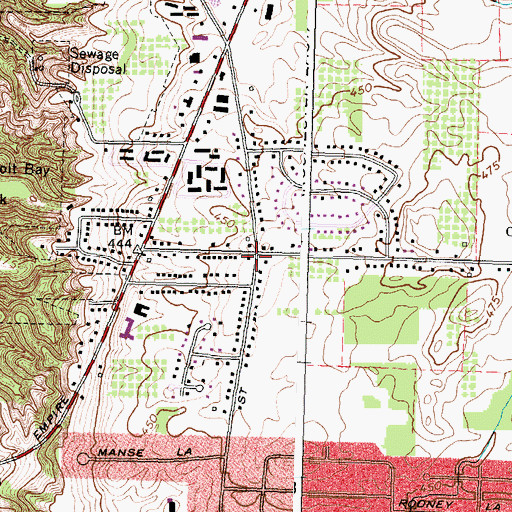 Topographic Map of School Number 9 (historical), NY