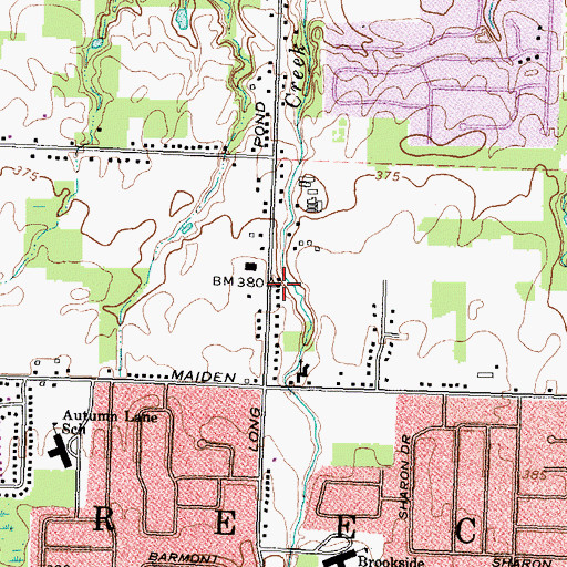 Topographic Map of School Number 9 (historical), NY