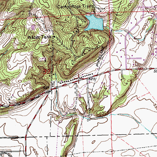 Topographic Map of Atomic View, OH