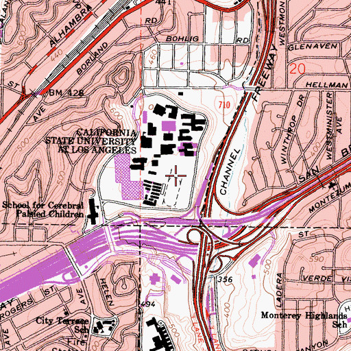 Topographic Map of Reeder Field, CA