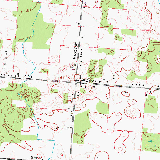 Topographic Map of School Number 10 (historical), NY