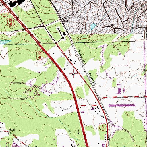 Topographic Map of Laurus Technical Institute, GA