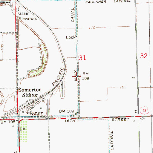 Topographic Map of Horn Lateral, AZ
