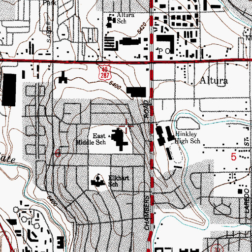 Topographic Map of Rocky Mountain Christian Academy, CO