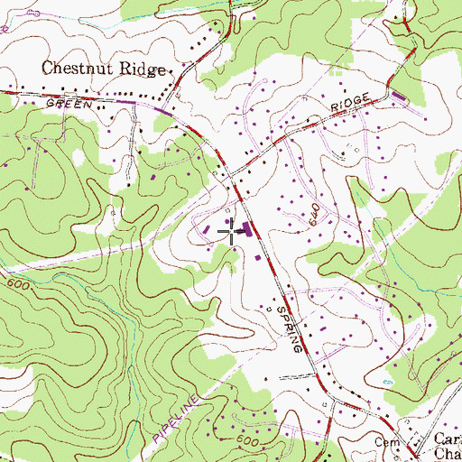 Topographic Map of Nike Site BA-92C (historical), MD