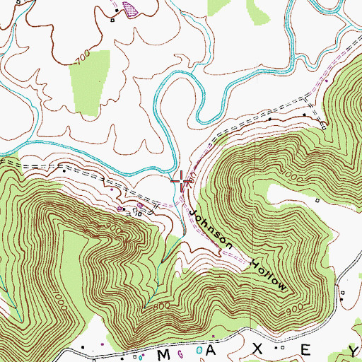 Topographic Map of Orange Post Office (historical), KY
