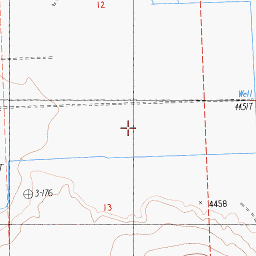Topographic Map of Stony Creek, CA