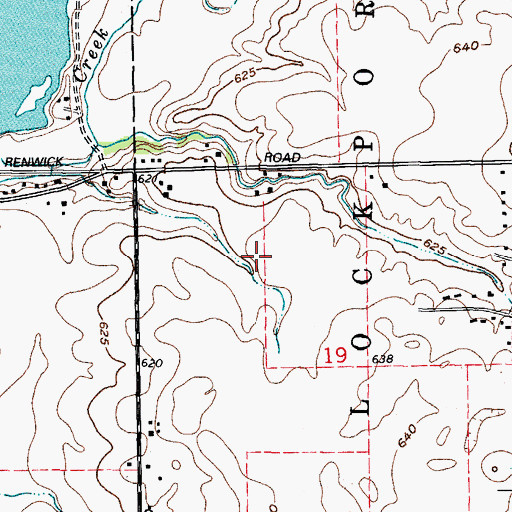 Topographic Map of Grand Haven, IL