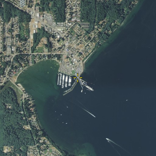 Aerial/Satellite Image of Whisper Creek, WA