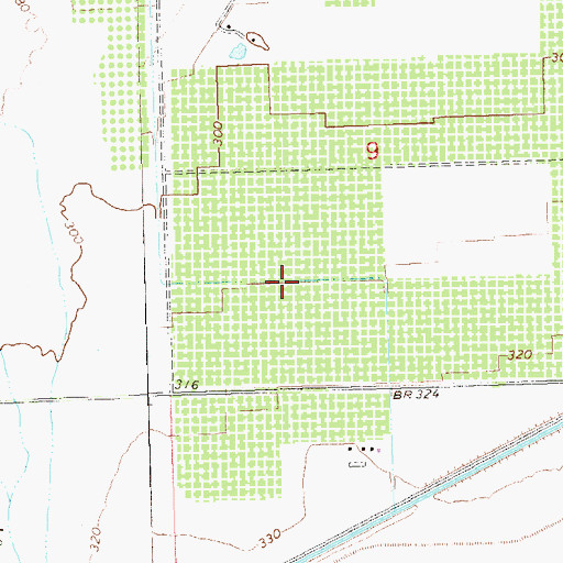 Topographic Map of Mohawk 6.3 Lateral, AZ