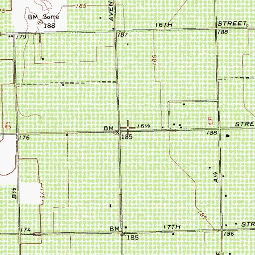 Topographic Map of Mohawk Peak, AZ