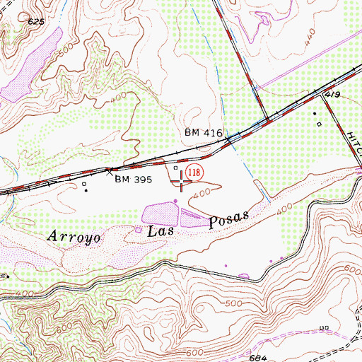 Topographic Map of Moorpark Wastewater Treatment Plant, CA