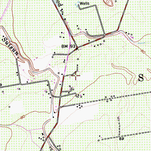 Topographic Map of Suisun Valley, CA