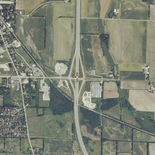 Aerial/Satellite Image of Interchange 57, WI