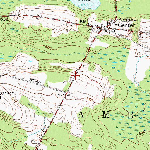 Topographic Map of School Number 4 (historical), NY