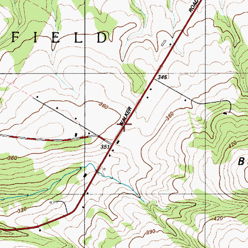 Topographic Map of School Number 4 (historical), NY