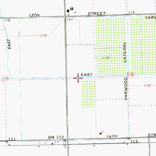 Topographic Map of Pancrazi Lateral, AZ