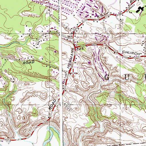 Topographic Map of School Number 11 (historical), NY