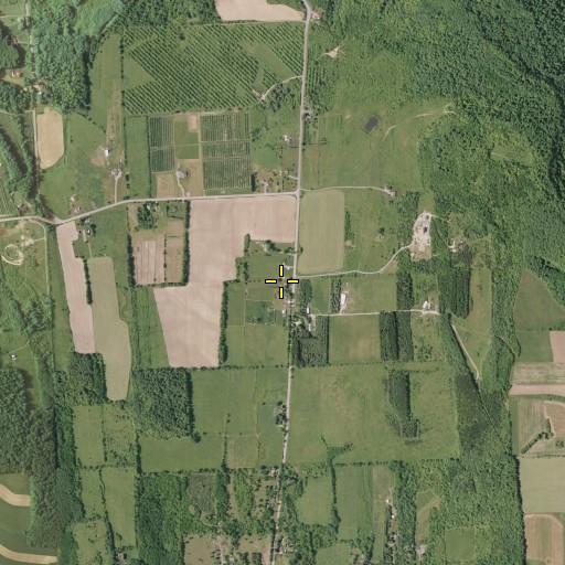 Aerial/Satellite Image of School Number 6 (historical), NY