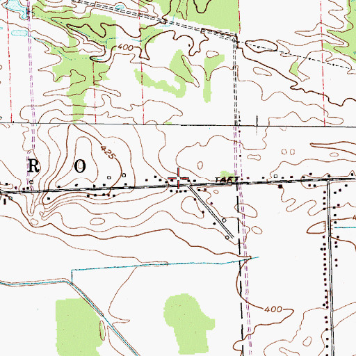 Topographic Map of School Number 10 (historical), NY