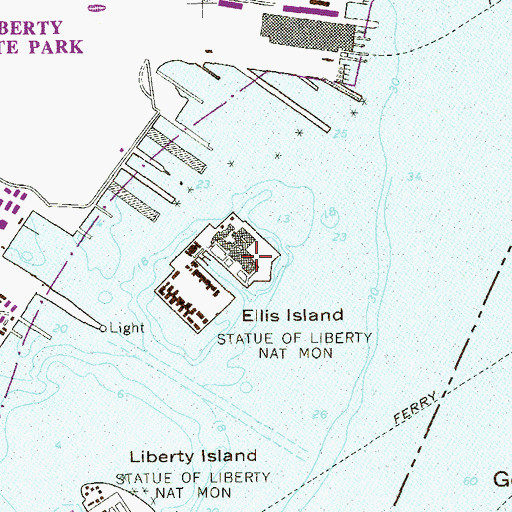 Topographic Map of Fort Gibson (historical), NY