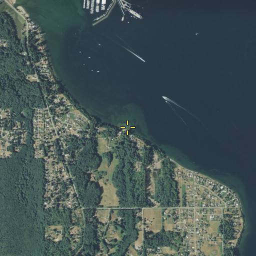 Aerial/Satellite Image of Osier Creek, WA