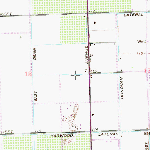 Topographic Map of Stofella Lateral, AZ