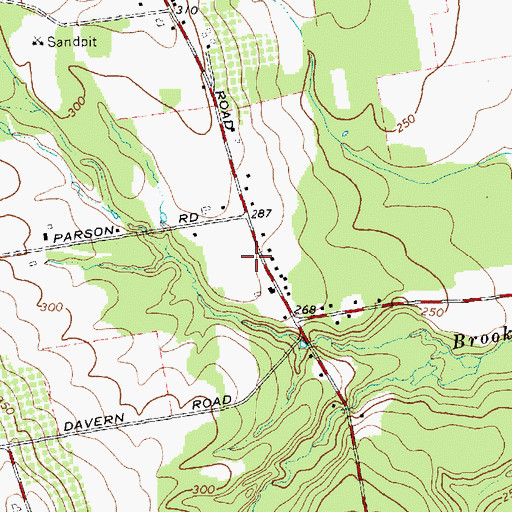 Topographic Map of School Number 5 (historical), NY