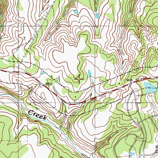 Topographic Map of The Church of Jesus Christ of Latter Day Saints, TX