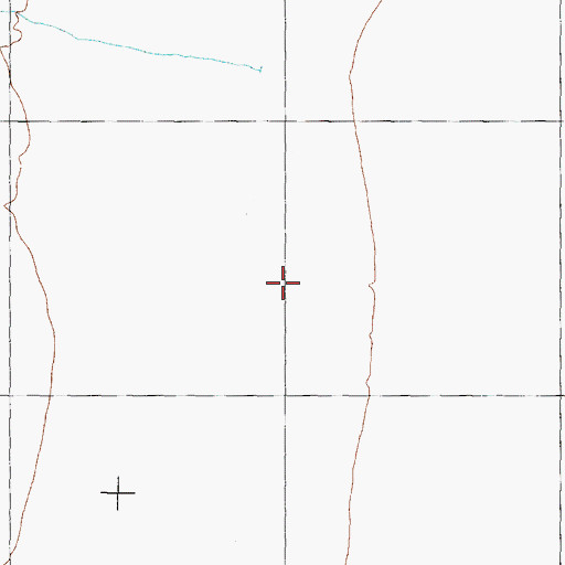 Topographic Map of Tule Wash, AZ