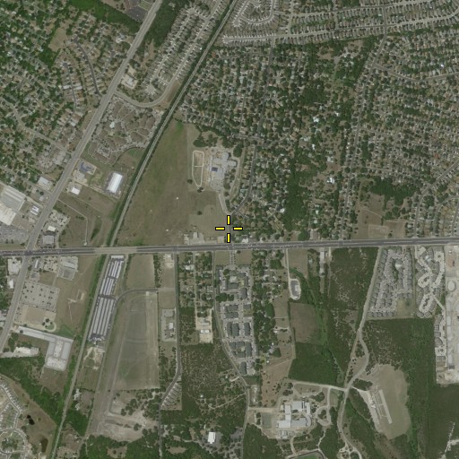 Aerial/Satellite Image of Casey Elementary School, TX