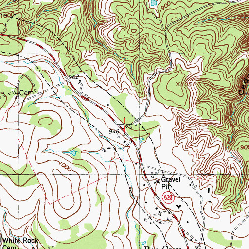 Topographic Map of Lake Pointe Elementary School, TX