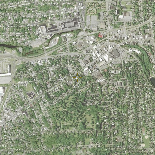 Aerial/Satellite Image of Seymour Library, NY