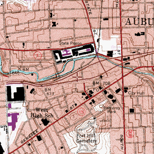 Topographic Map of Roman Social And Athletic Club, NY