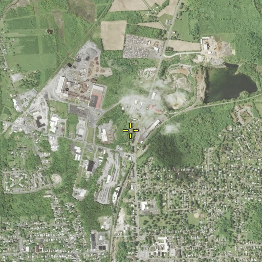 Aerial/Satellite Image of Gibbs Dairy Farm, NY