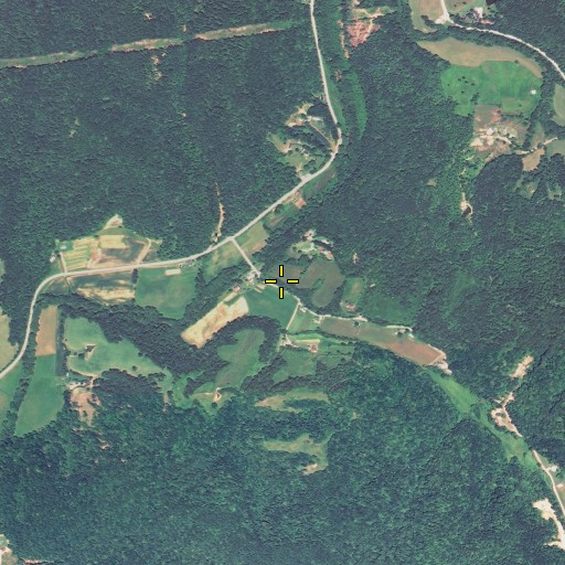 Aerial/Satellite Image of McClain School (historical), KY