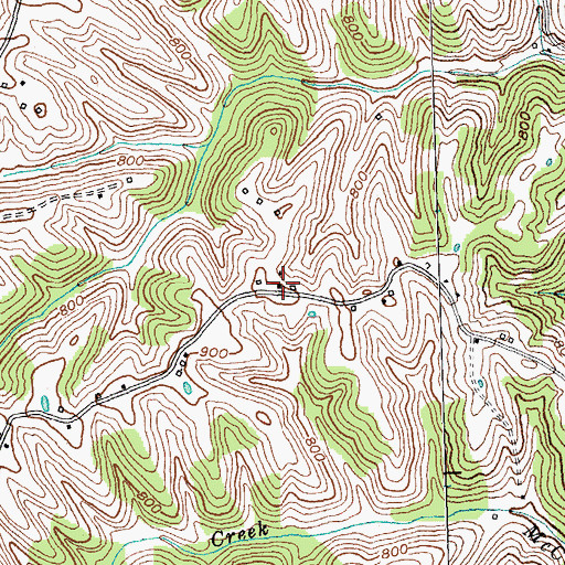Topographic Map of Dutch House School (historical), KY