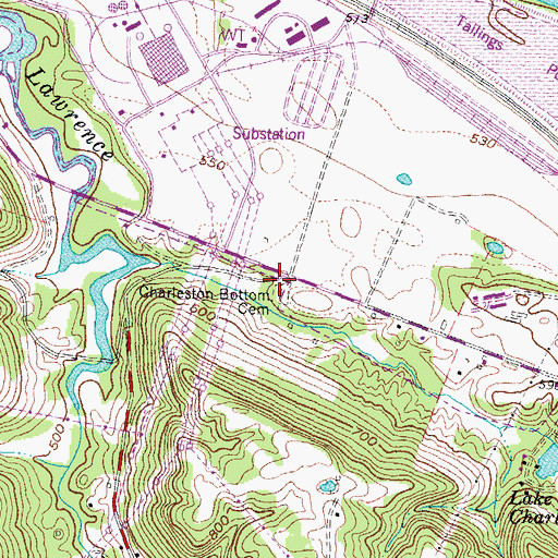 Topographic Map of School Number Thirty-one (historical), KY